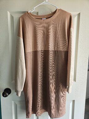 Tunic Beige and Cream
